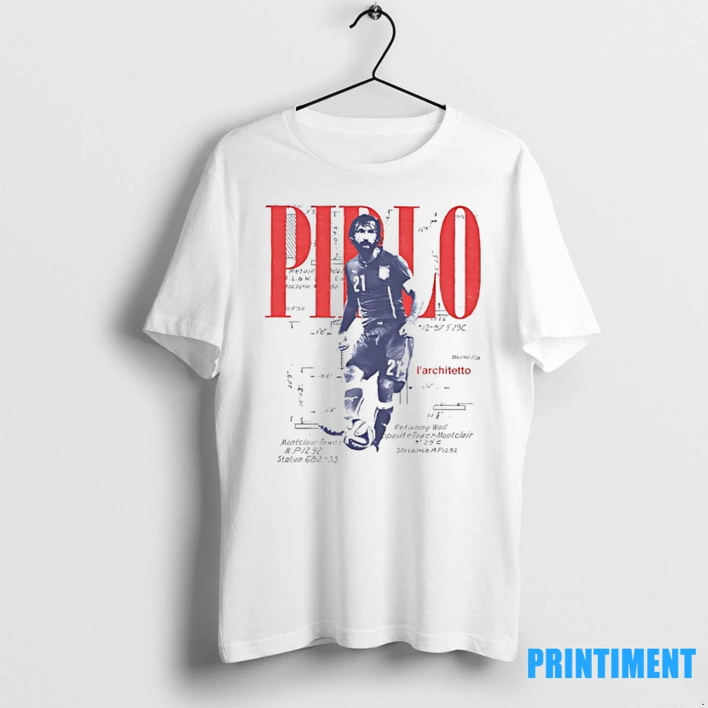 Andrea Pirlo Larchitetto Italian National Team Football Tshirts Sweater