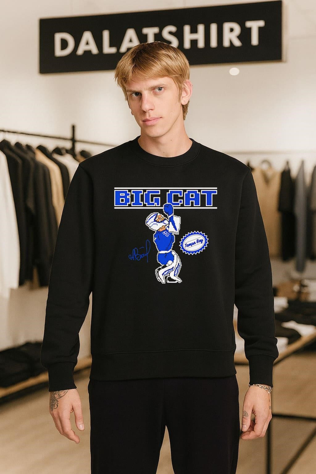 Andrei Vasilevskiy Big Cat Tampa Bay Pixel Goalies Signature shirt