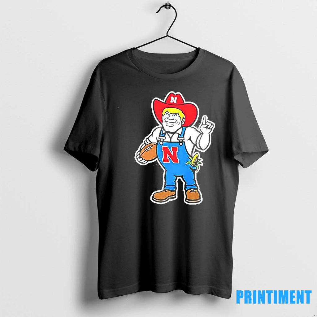 Andrew Whitworth Ryan Fitzpatrick Nebraska Huskers Herbie Mark Mascot Tshirts Sweater