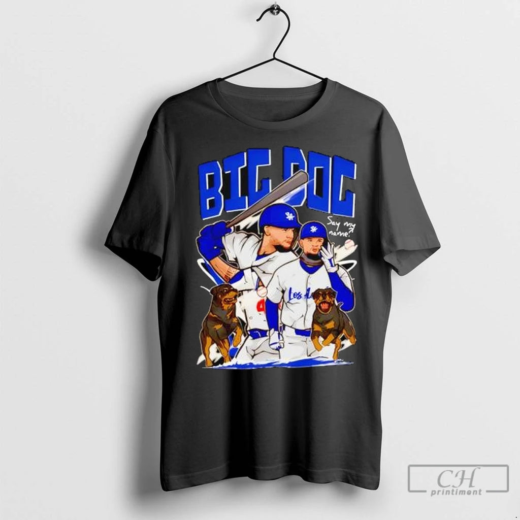 Andy Pages The Big Dog Los Angeles Dodgers Baseball T Shirts
