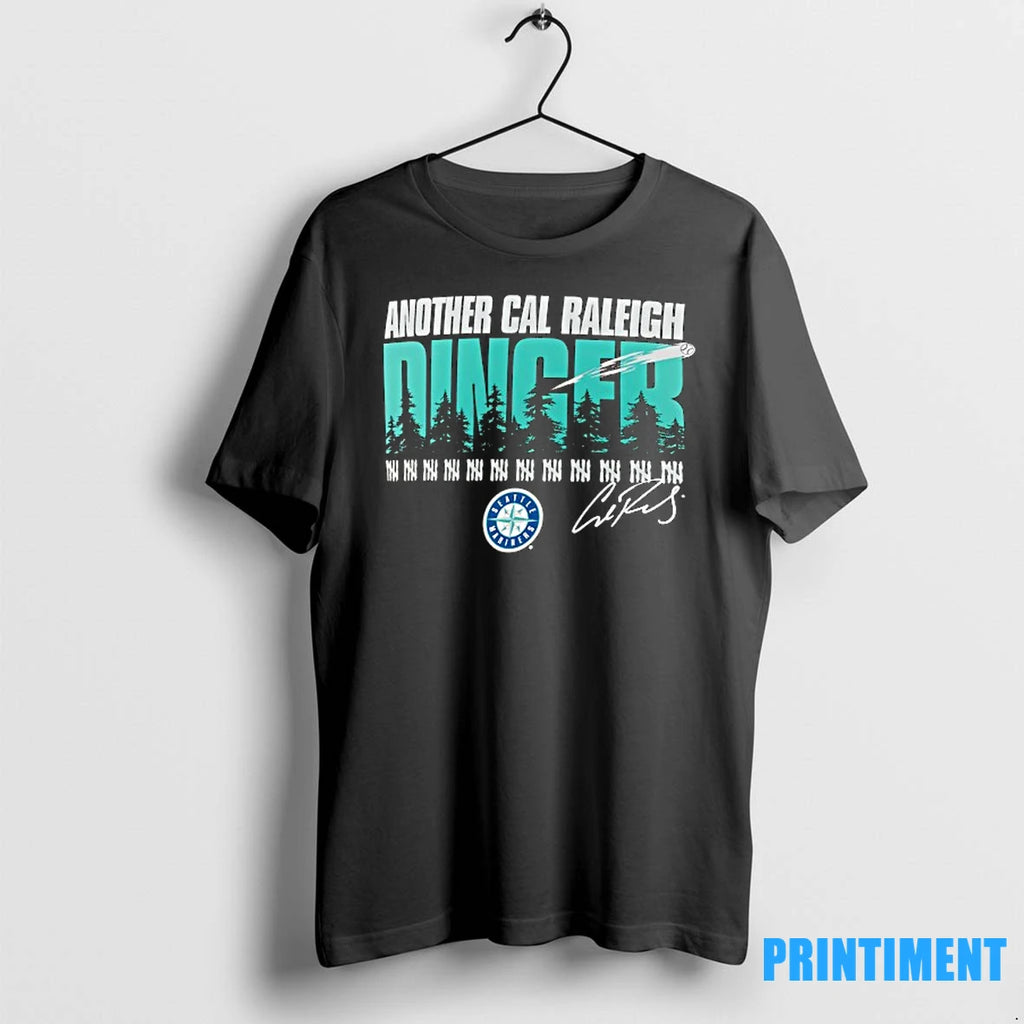 Another Dinger Cal Raleigh Seattle Mariners Signature Tshirts Sweater