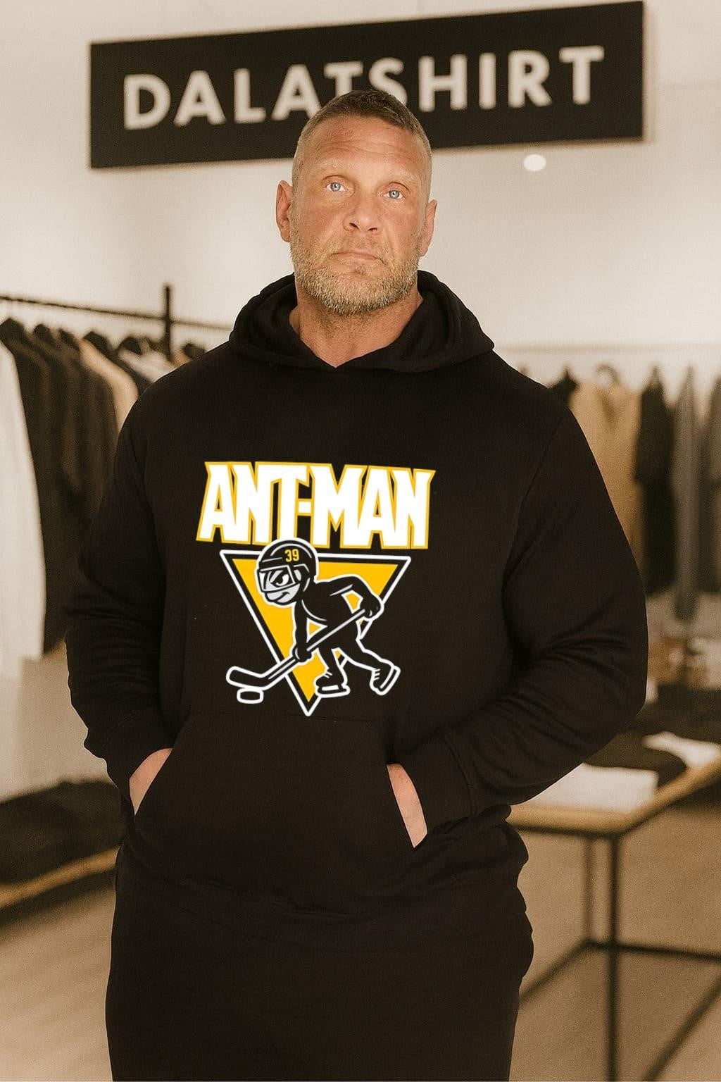 Ant-Man Pittsburgh Penguins Hockey Player Number 39 Sports shirt