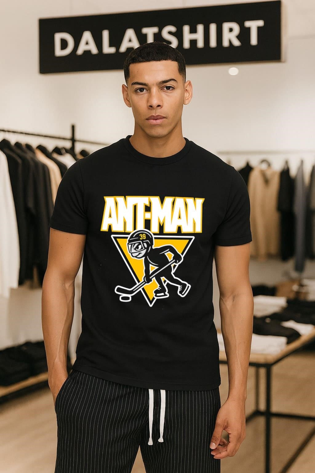 Ant-Man Pittsburgh Penguins Hockey Player Number 39 Sports shirt