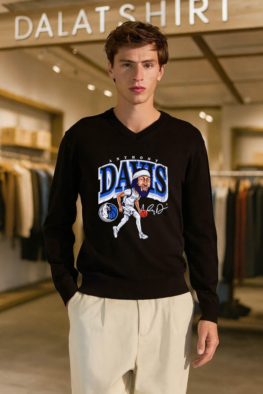 Anthony Davis Dallas Mavericks Basketball Player shirt