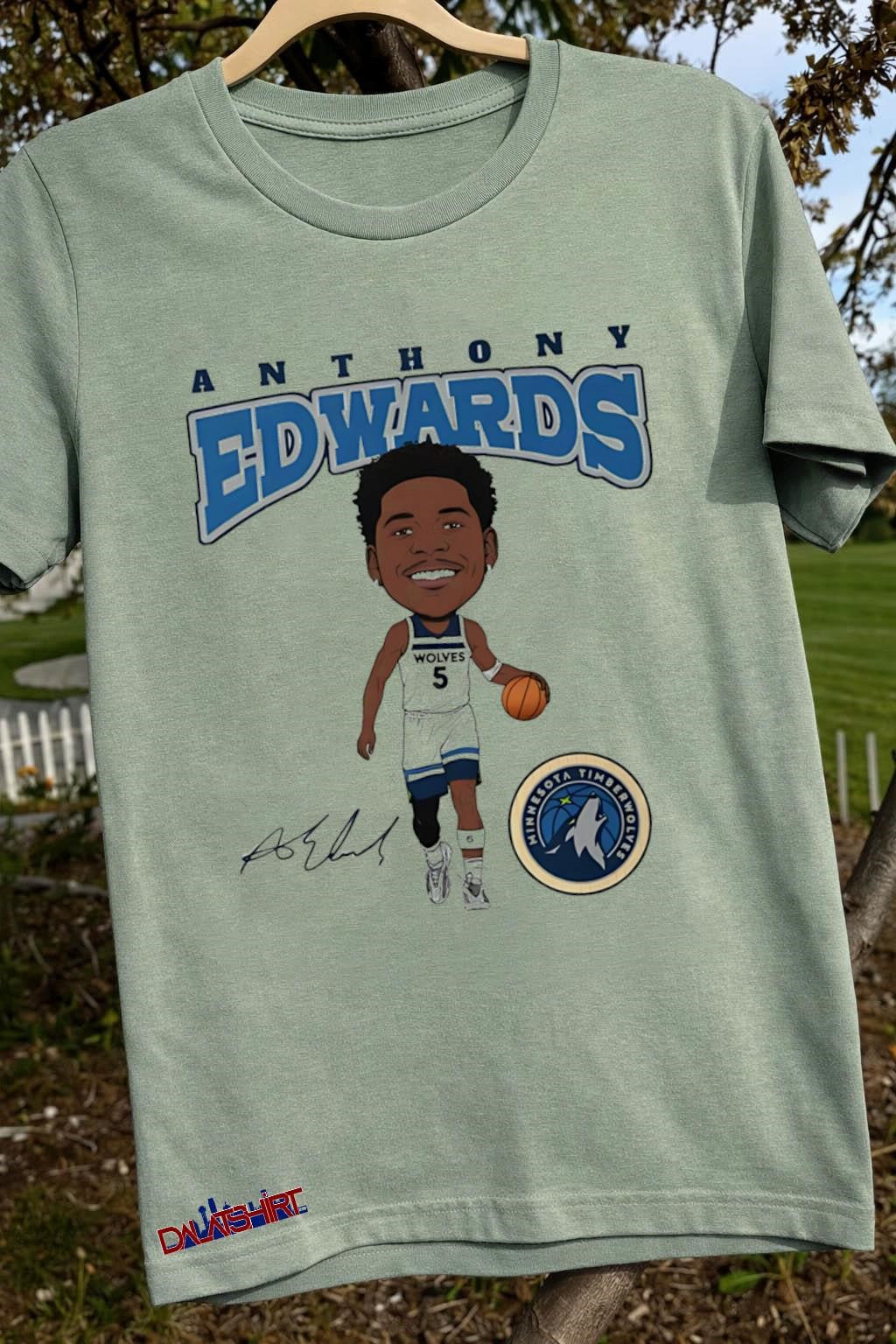 Anthony Edwards Wolves 5 Minnesota Timberwolves shirt