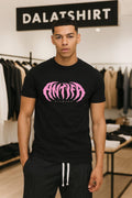 Antifa Siempre Pink Gothic Spiky Lettering Social Justice Movement shirt