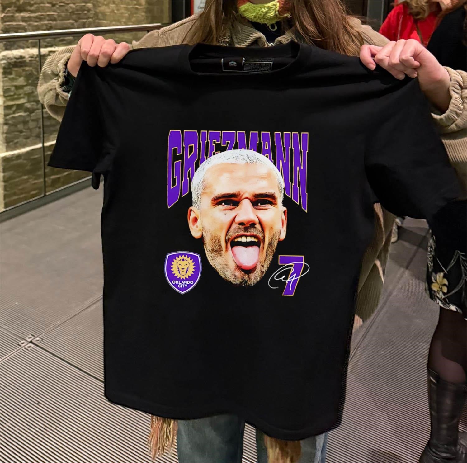Antoine Griezmann Orlando Pride Expression Digitally Printed Graphics shirt