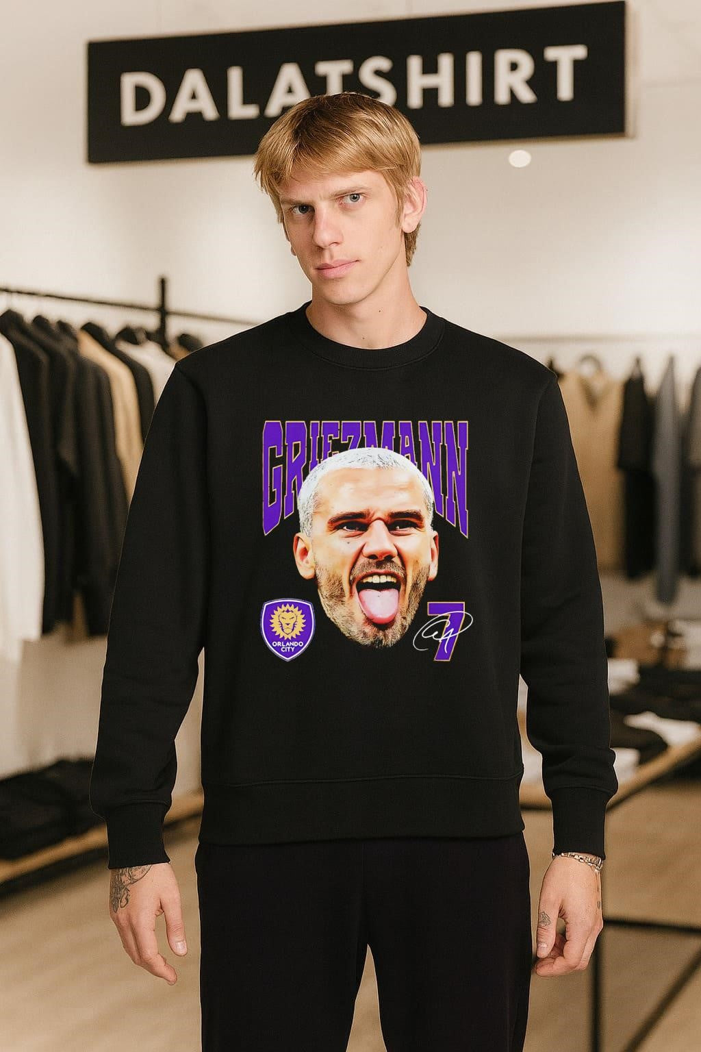 Antoine Griezmann Orlando Pride Expression Digitally Printed Graphics shirt