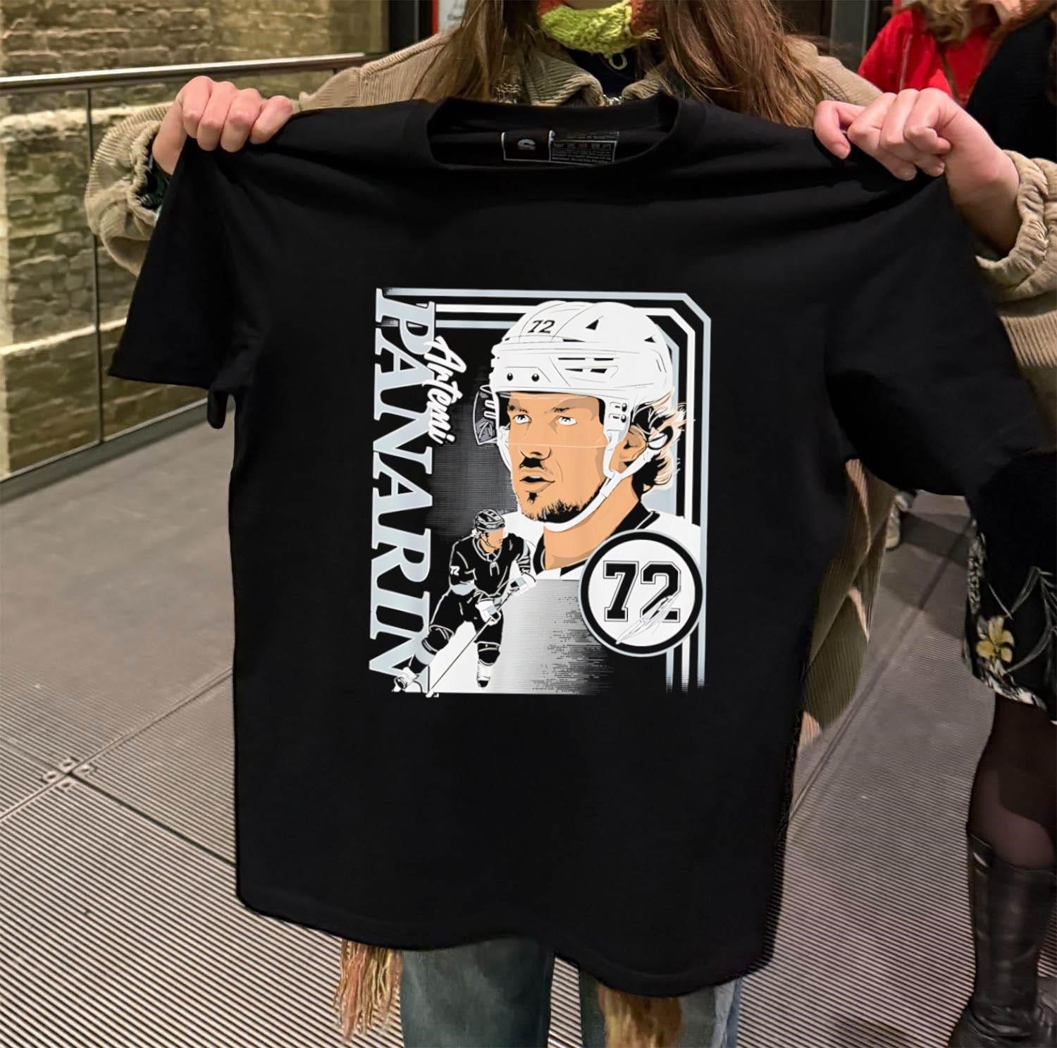 Artemi Panarin New York Rangers Number 72 Hockey Player shirt