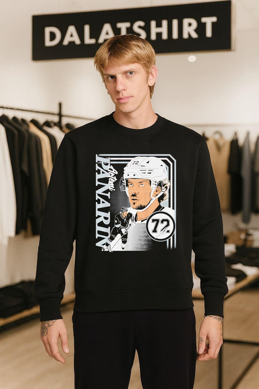 Artemi Panarin New York Rangers Number 72 Hockey Player shirt
