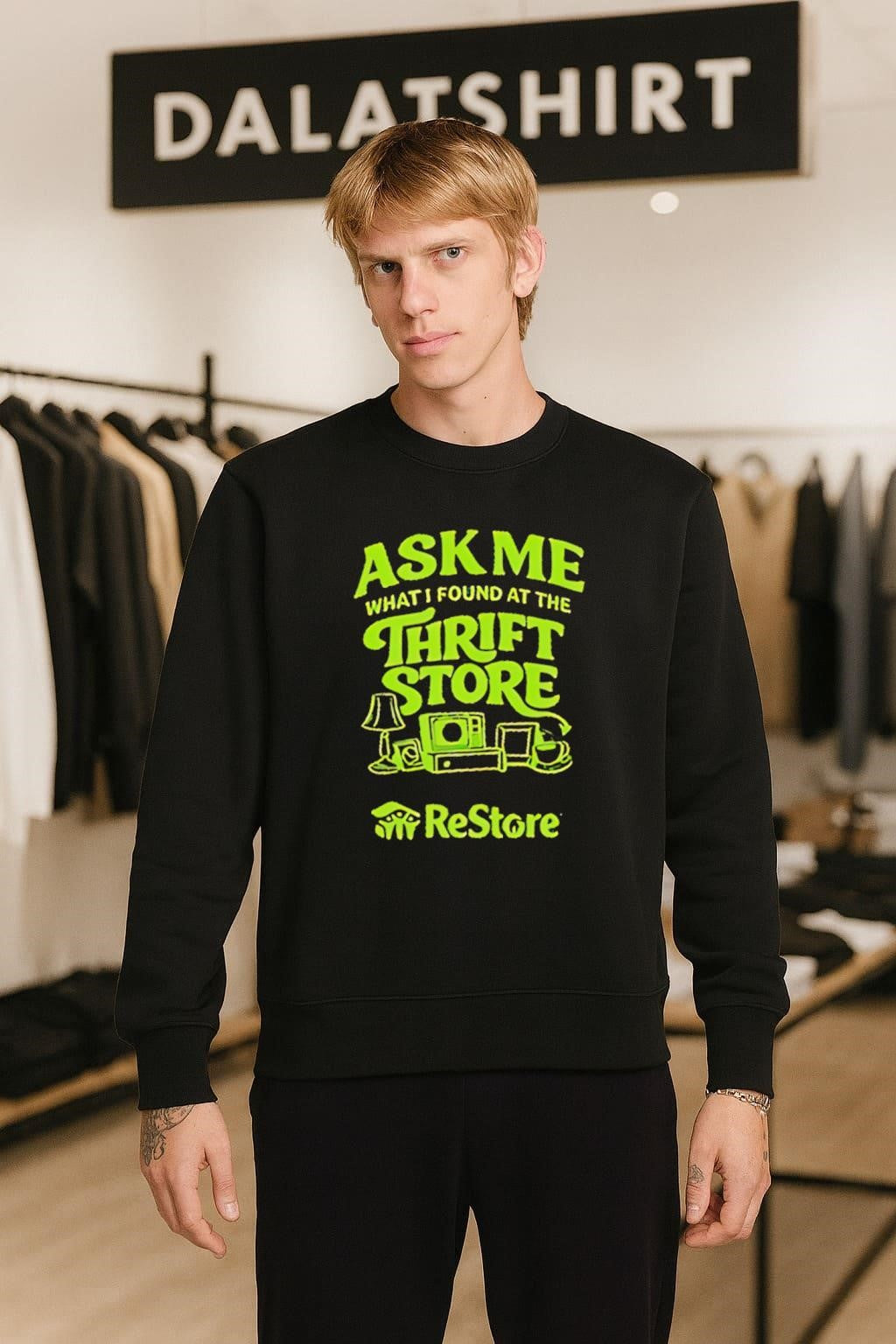 Ask Me What I Found At The Thrift Store ReStore shirt