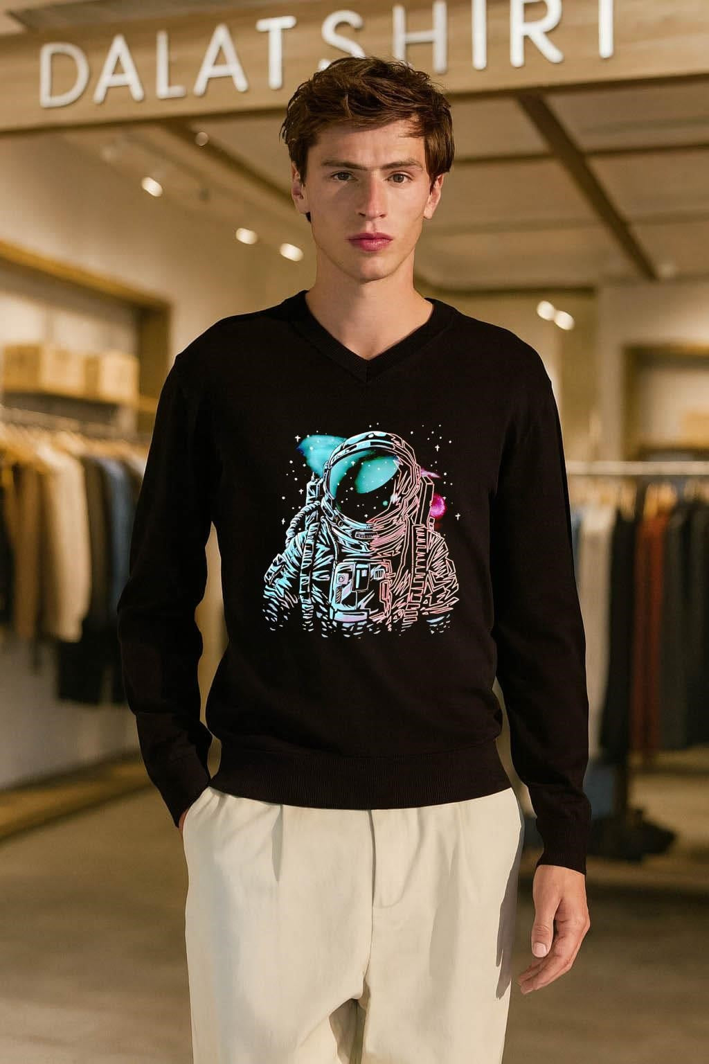 Astronaut In Deep Space Galaxy shirt