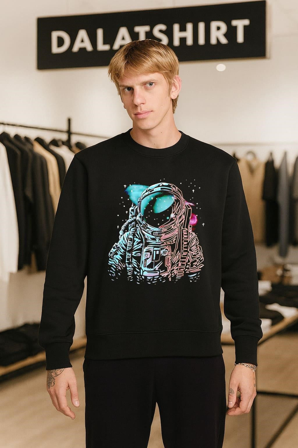 Astronaut In Deep Space Galaxy shirt