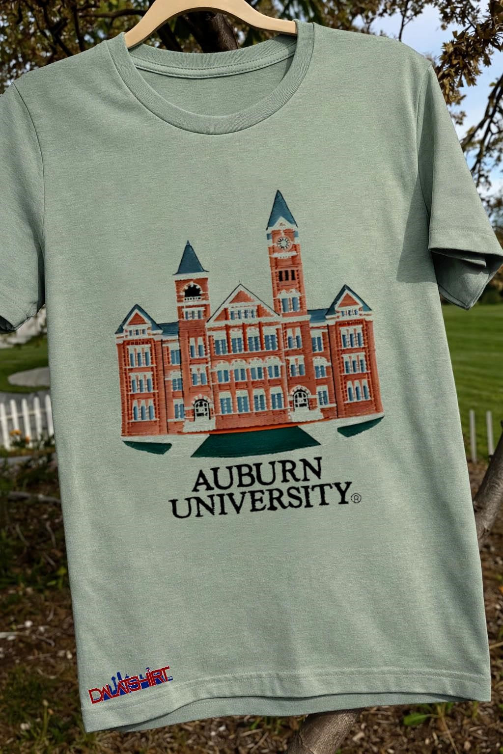 Auburn University Samford Hall Clock Tower Graphic shirt