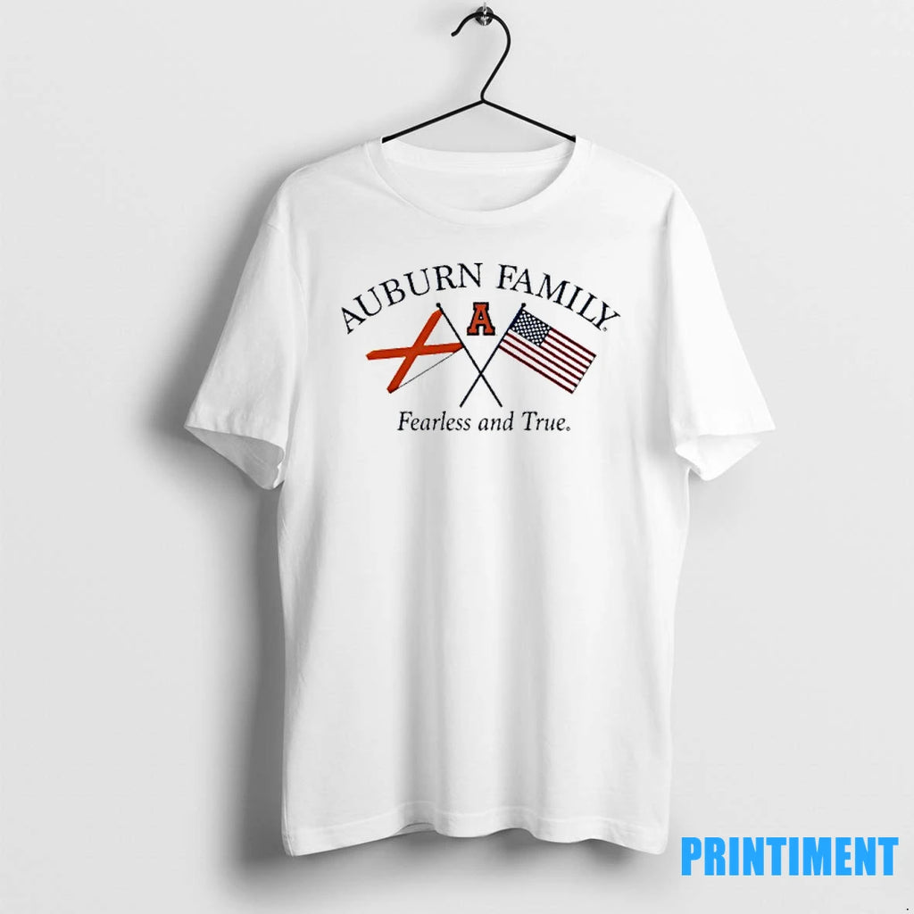 Auburn Family Fearless And True Flags Tshirts Sweater