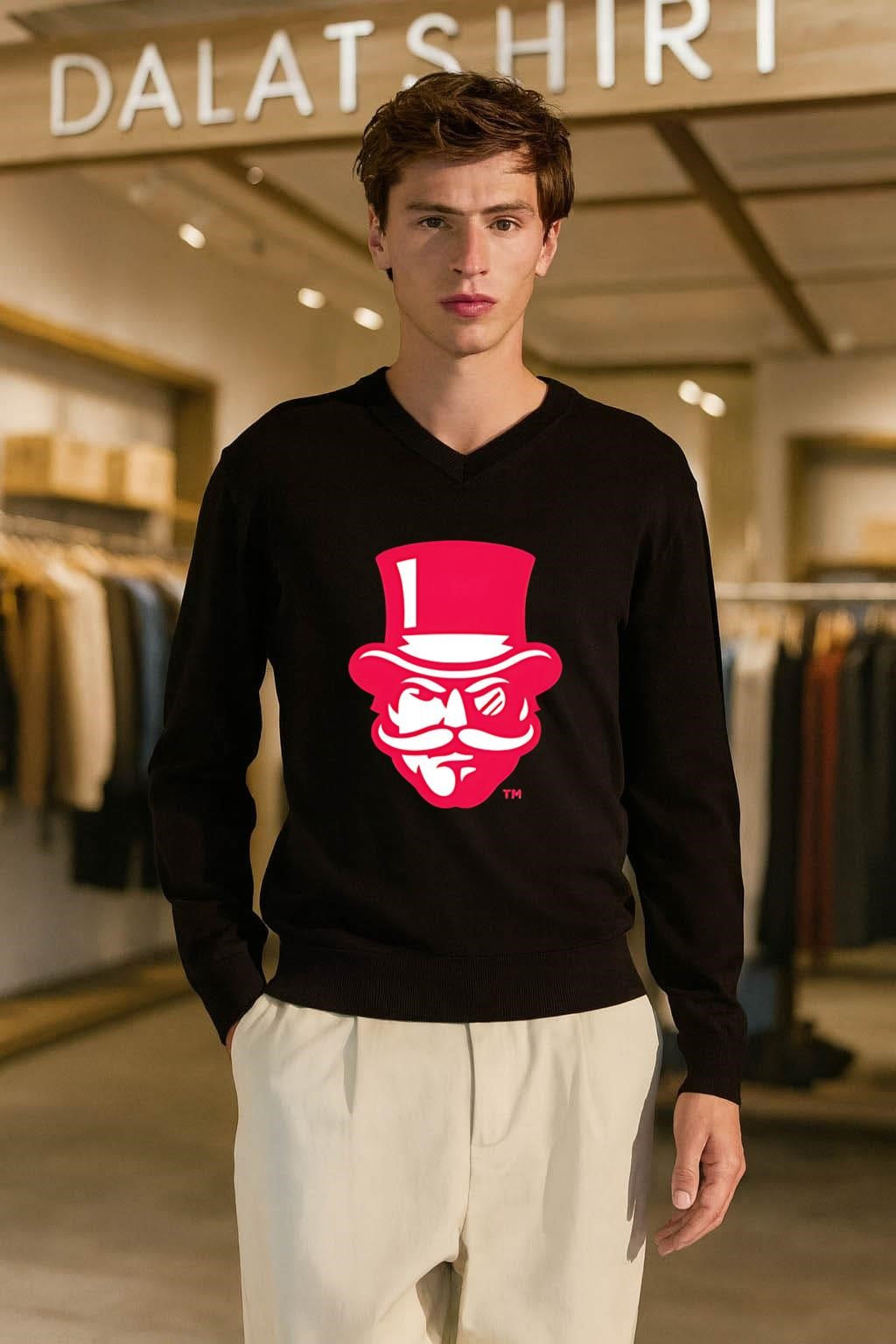 Austin Peay Governors Mascot Logo Top Hat shirt