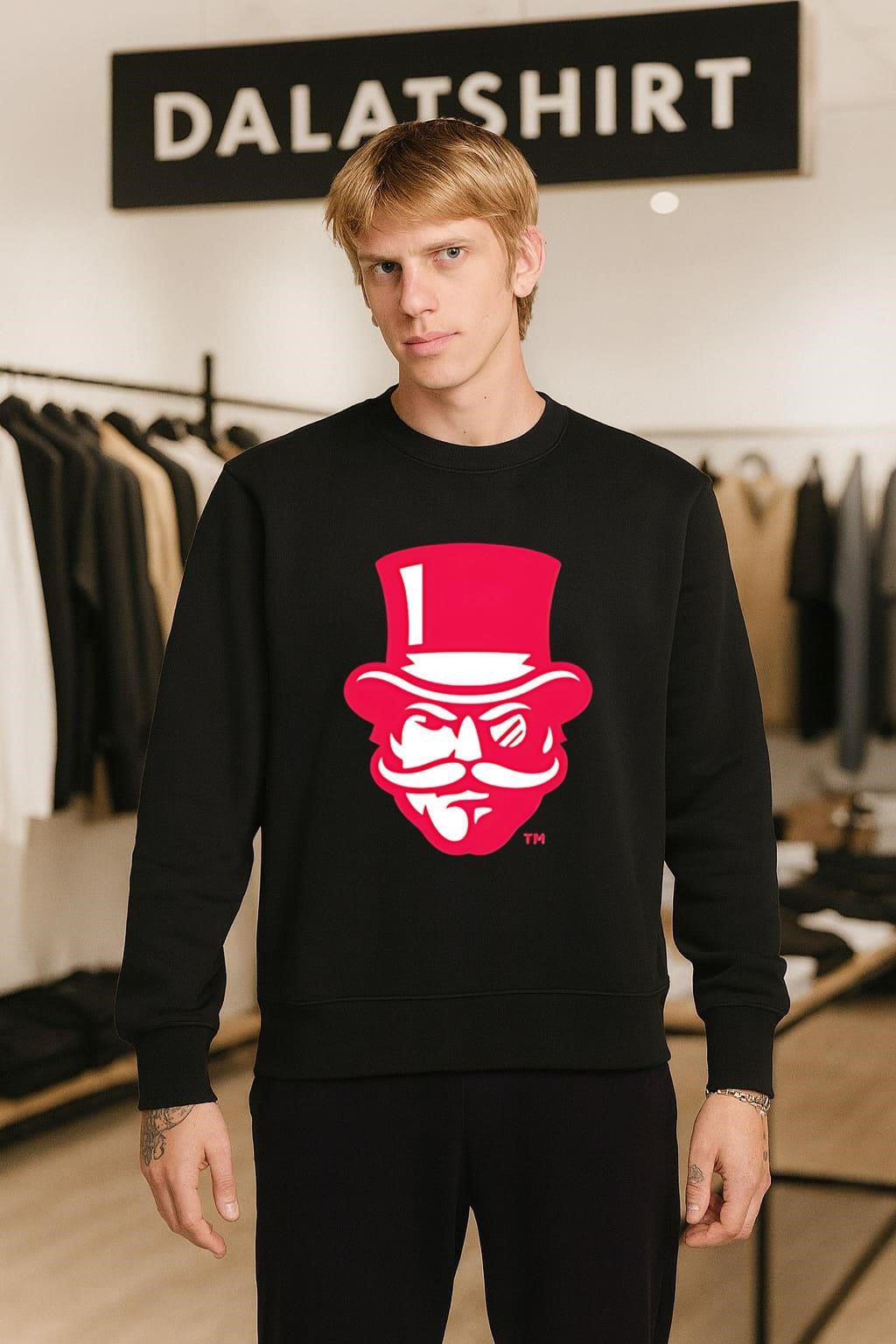 Austin Peay Governors Mascot Logo Top Hat shirt