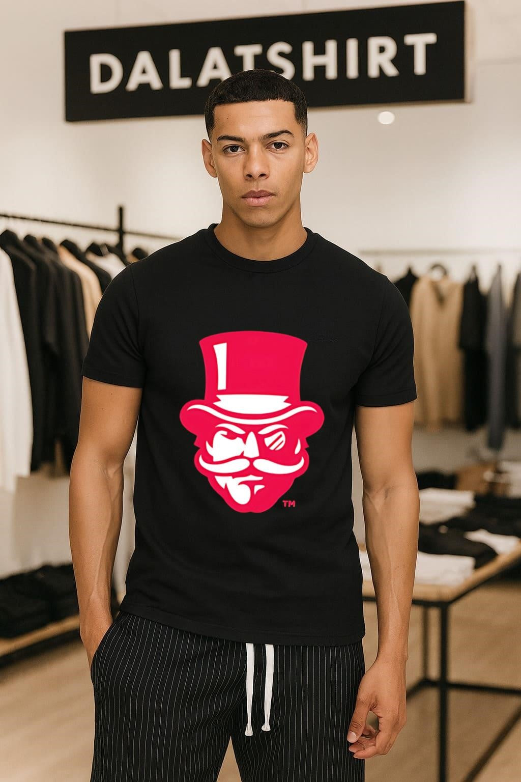Austin Peay Governors Mascot Logo Top Hat shirt
