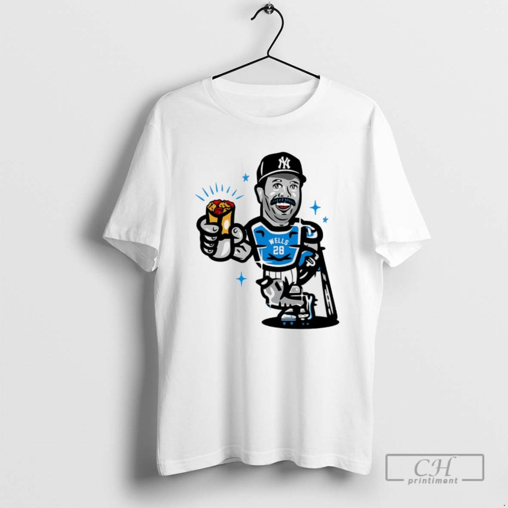 Austin Wells New York Yankees Xxl Extra Clutch Burrito T Shirts