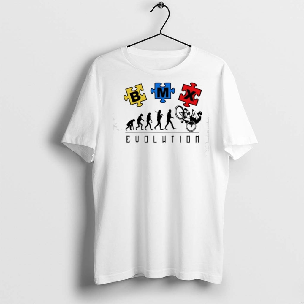 Bmx Evolution Of Man T Shirts