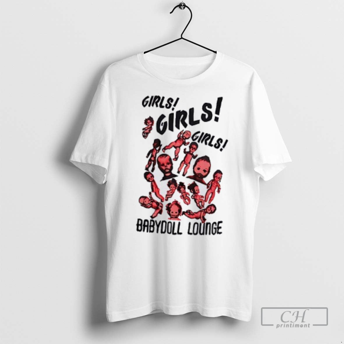 Baby Doll Lounge Girls Girls 1980s T Shirts