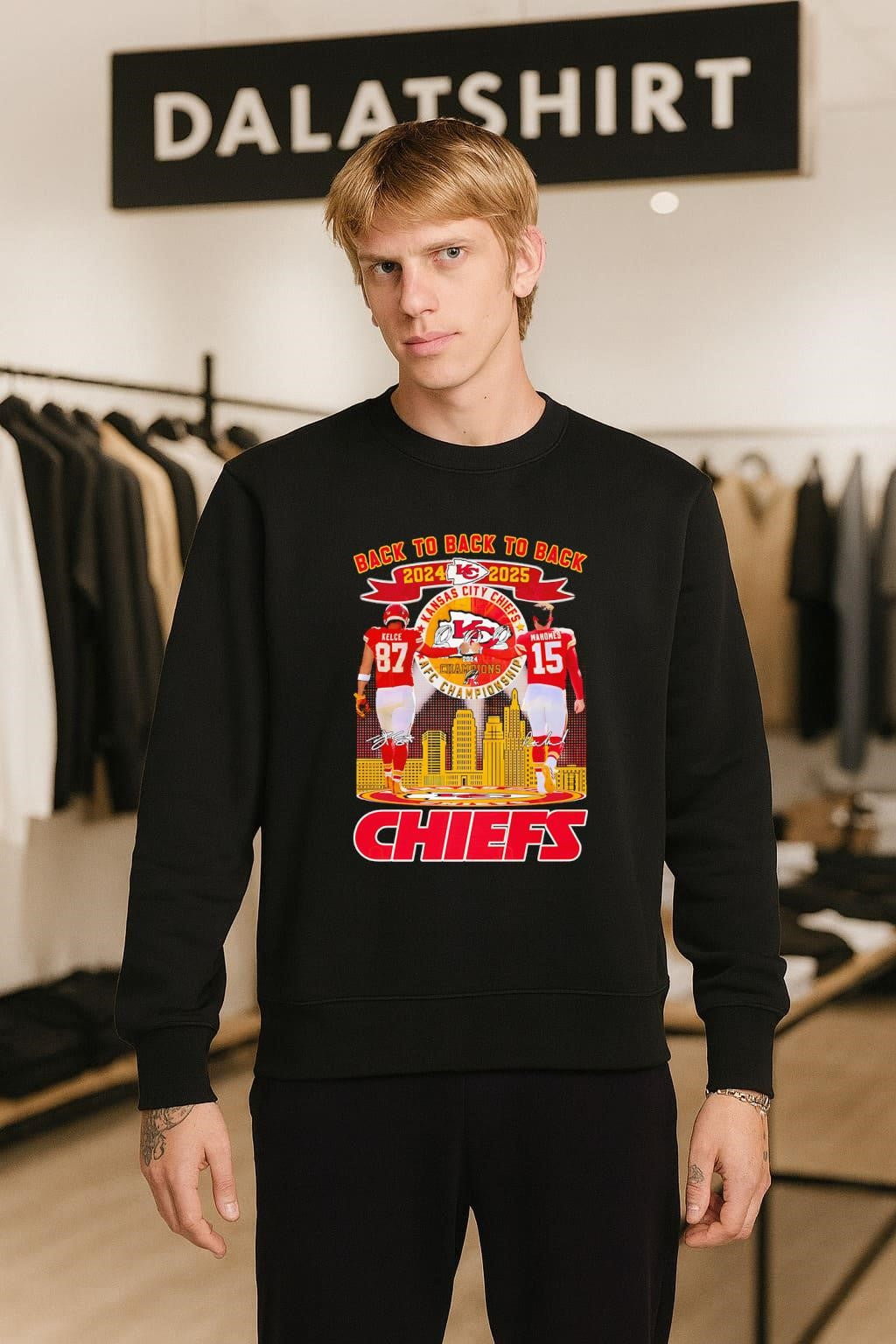 Back To Back To Back 2024-2025 Kansas City Chiefs Signature shirt