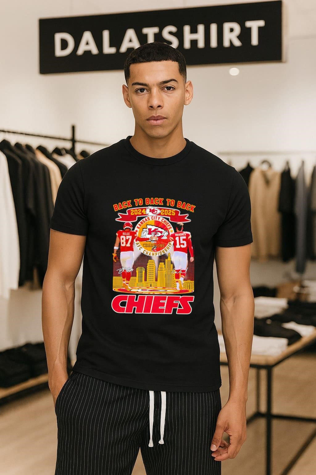Back To Back To Back 2024-2025 Kansas City Chiefs Signature shirt