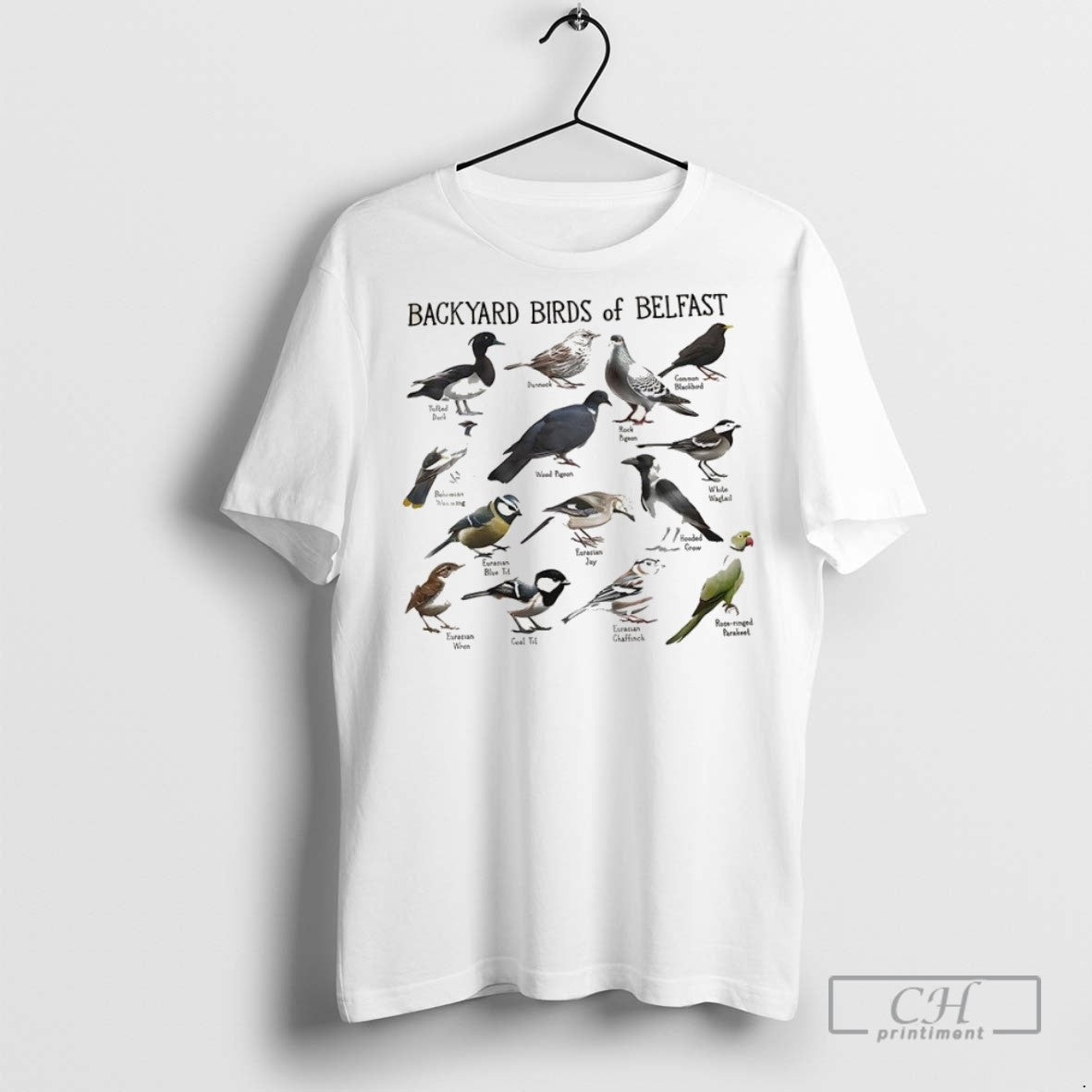 Backyard Bird Of Belfast T Shirts