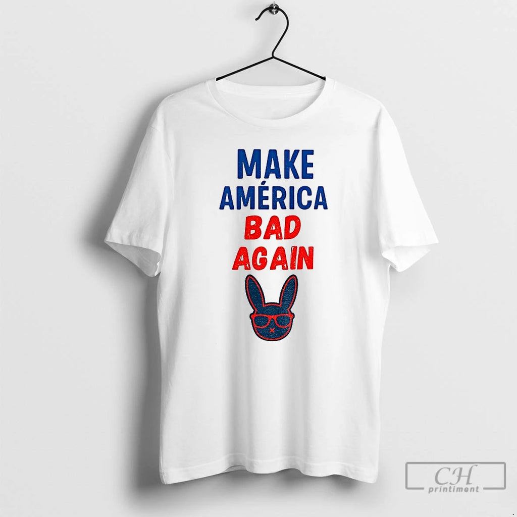 Bad Bunny Benito Bowl 2026 Puerto Rican Make America Bad Again Halftime Show T Shirts