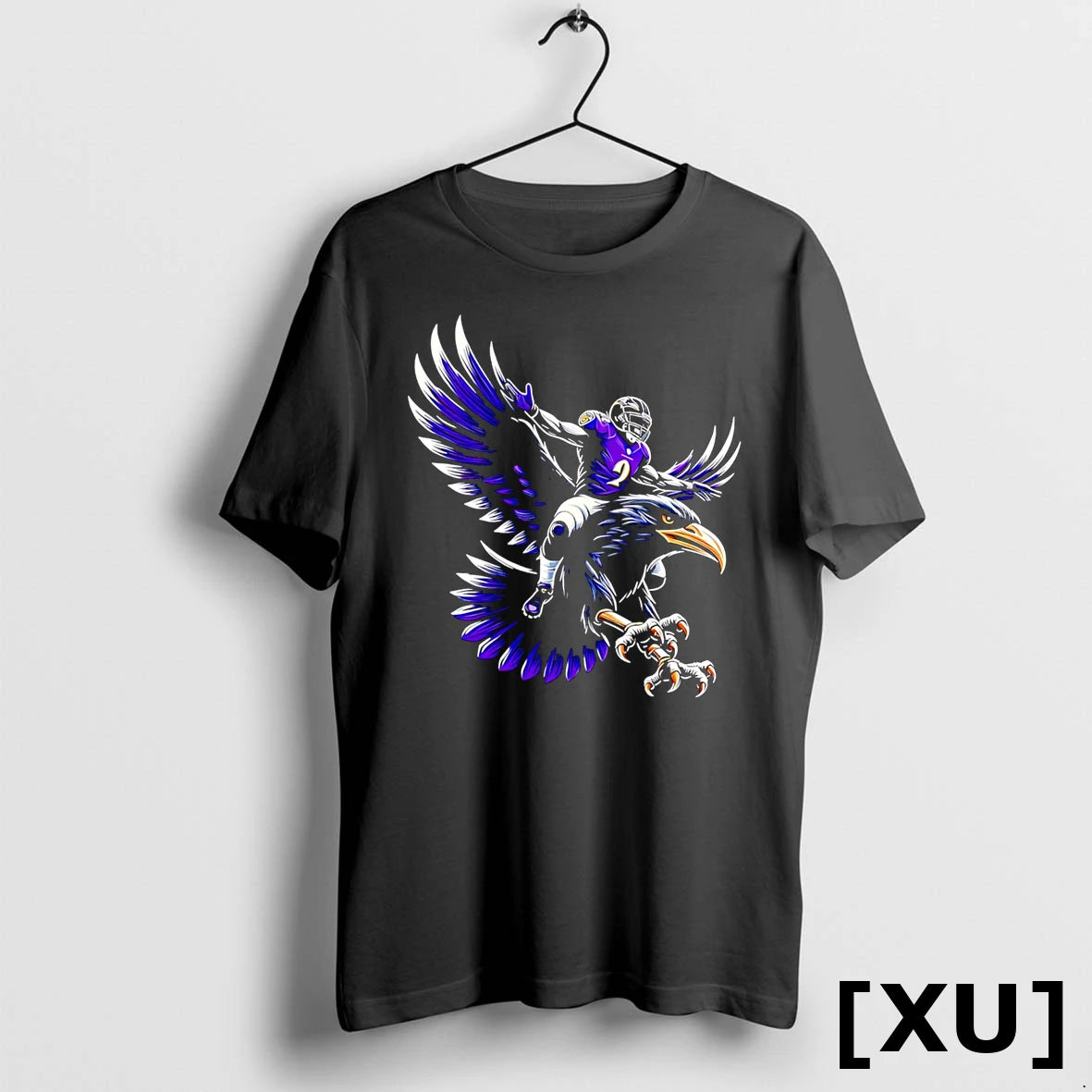 Baltimore Ravens Gridiron Style Purple Grit Design Tshirts Sweater