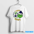 Baltimore Ravens X Santa Grinch I Love Ravens Christmas Tshirts Sweater