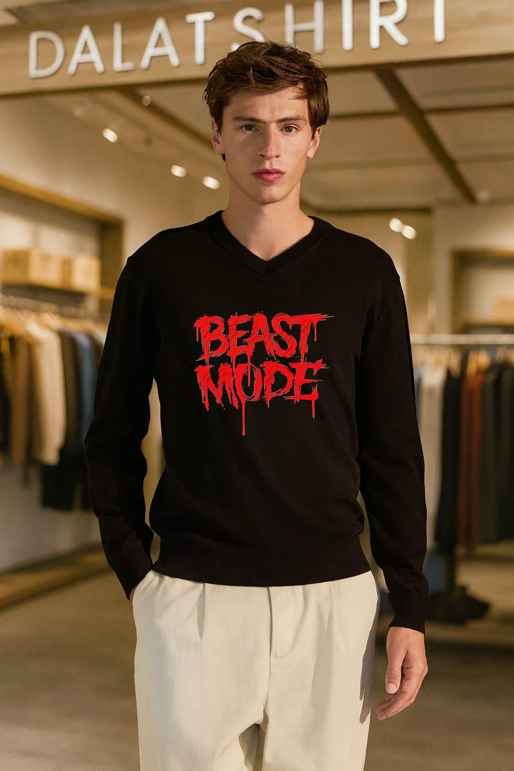 Beast Mode Red Paint Drip shirt