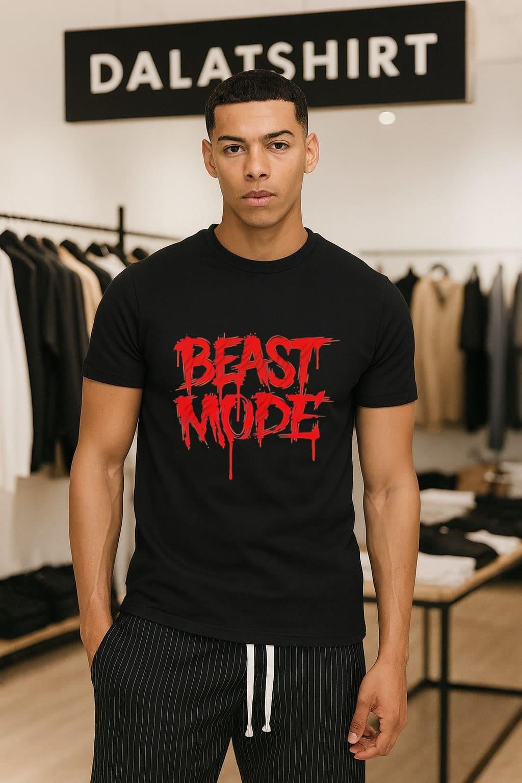 Beast Mode Red Paint Drip shirt