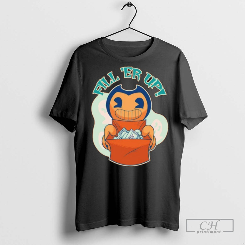 Bendy Fill Er Up Halloween T Shirts