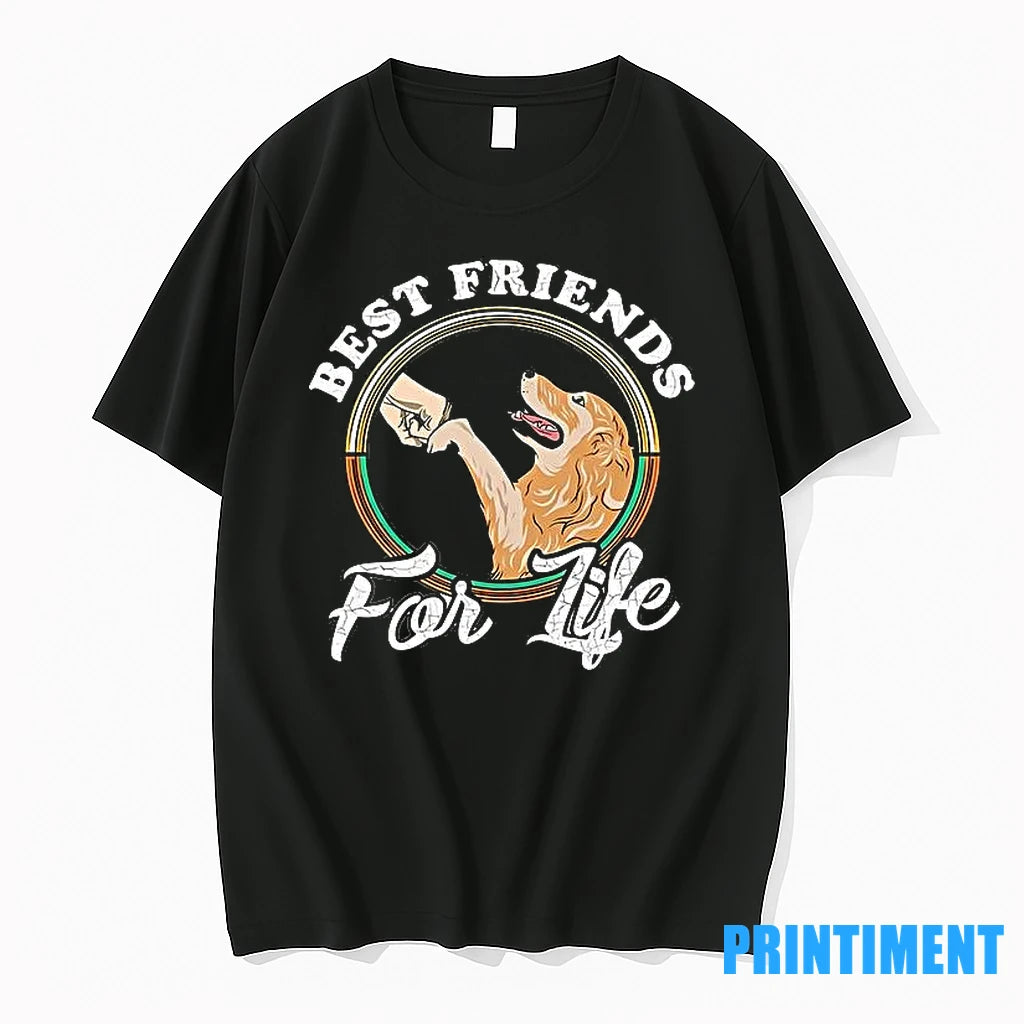 Best Friends For Life Golden Retriever Tshirts Sweater