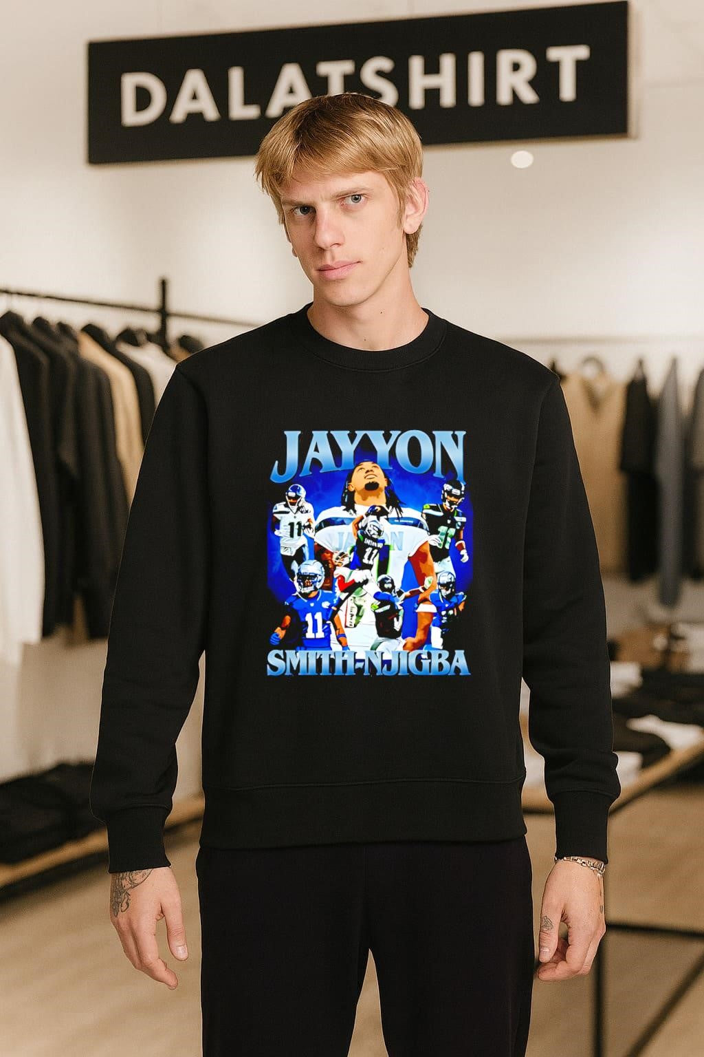 Jayyon Smith-Njigba Number 11 Seattle Football Player shirt