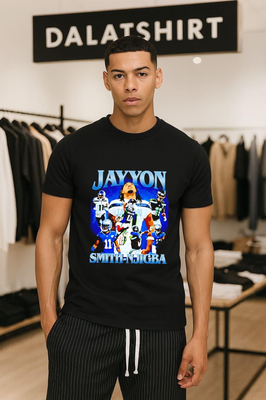 Jayyon Smith-Njigba Number 11 Seattle Football Player shirt