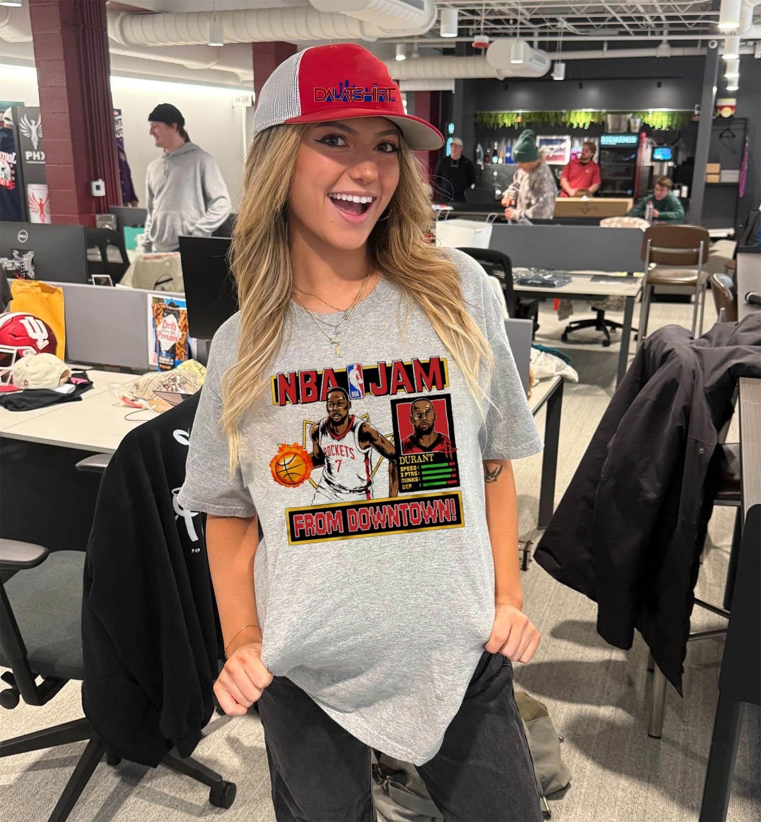 NBA Jam Rockets Kevin Durant From Downtown shirt