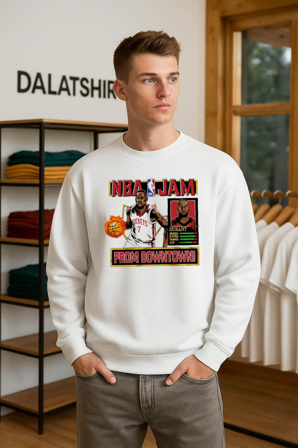 NBA Jam Rockets Kevin Durant From Downtown shirt