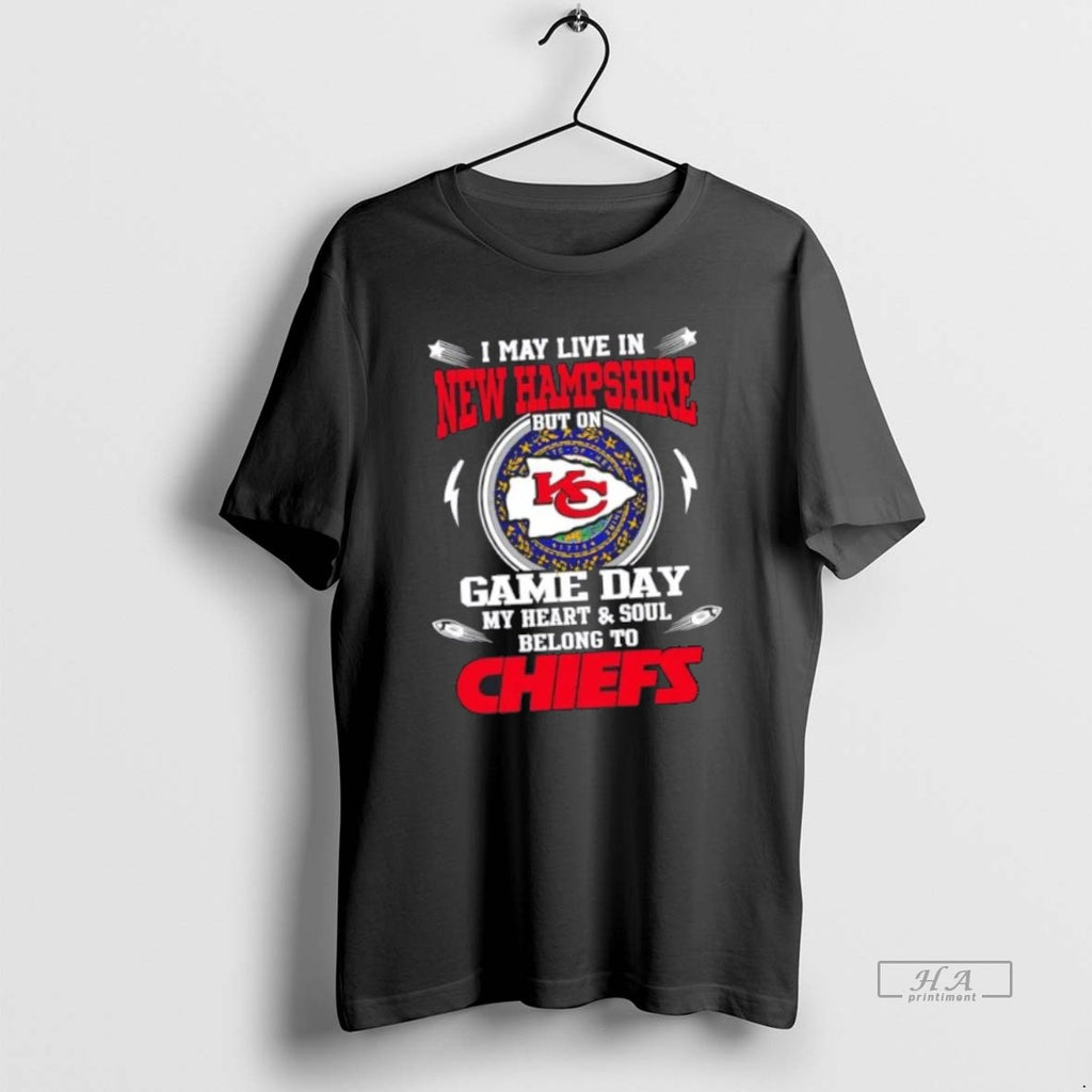 Best Official I May Live In New Hampshire But On Game Day My Heart And