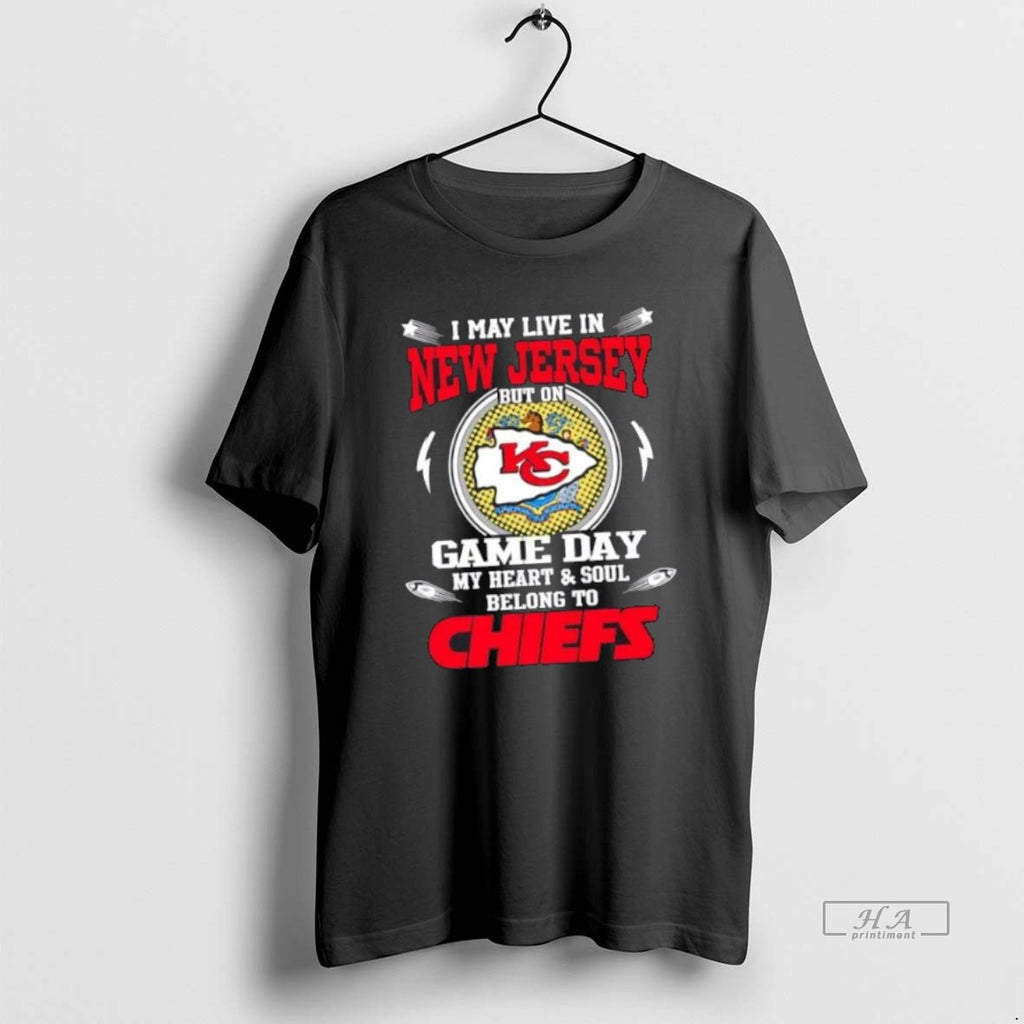 Best Official I May Live In New Jersey But On Game Day My Heart And