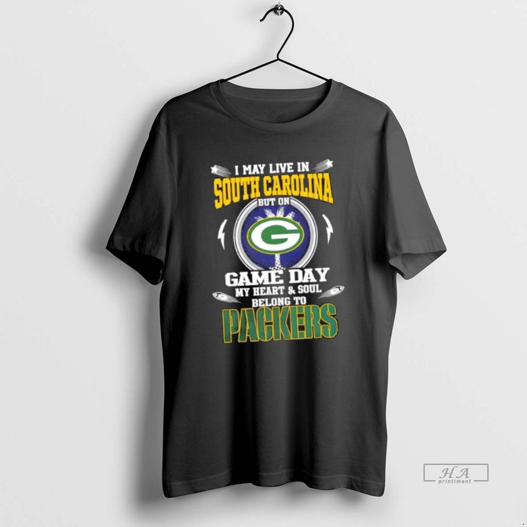 Best Trendy I May Live In South Carolina But On Game Day My Heart And
