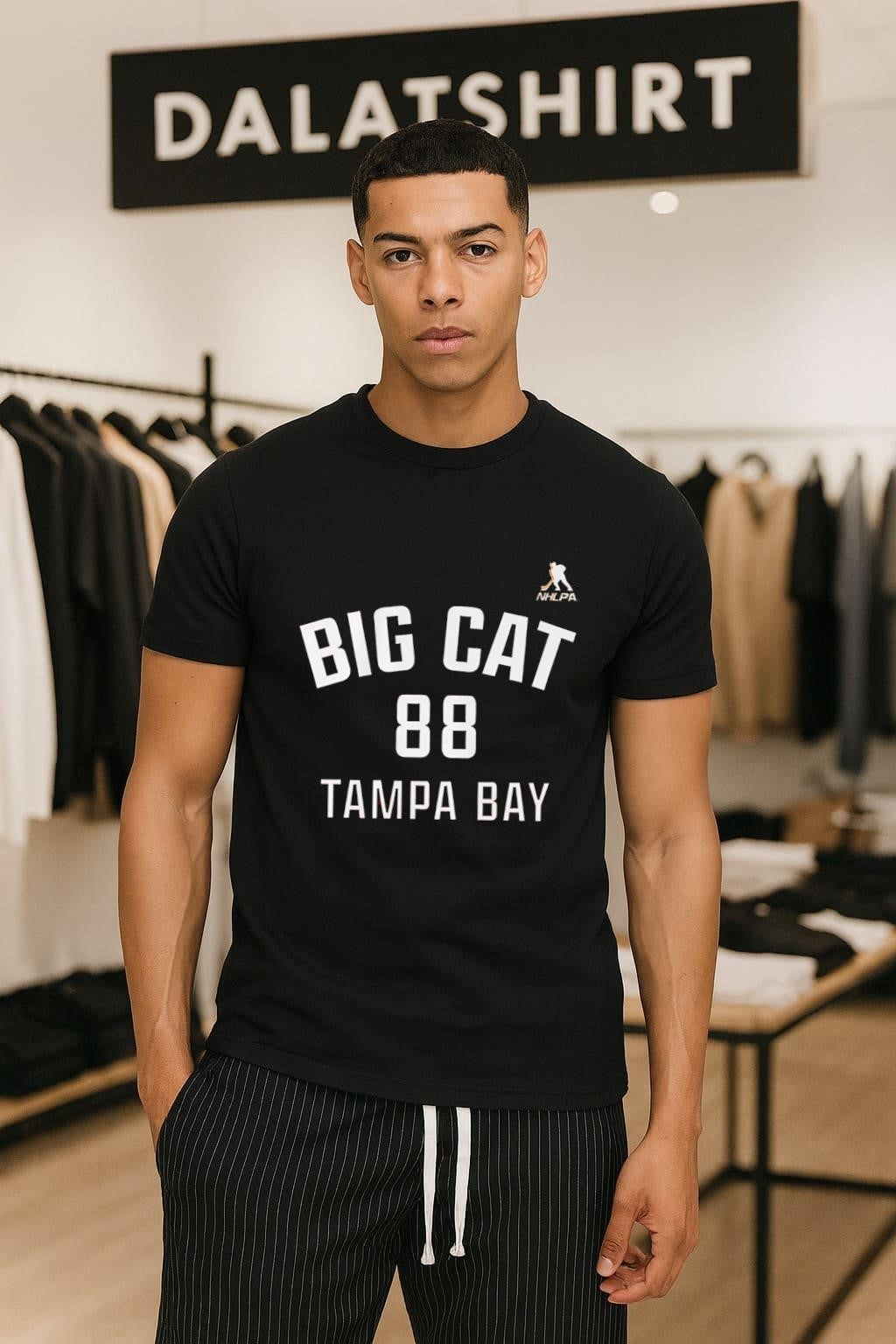 Big Cat 88 Tampa Bay Vasilevskiy Goalie Nickname Number shirt shirt