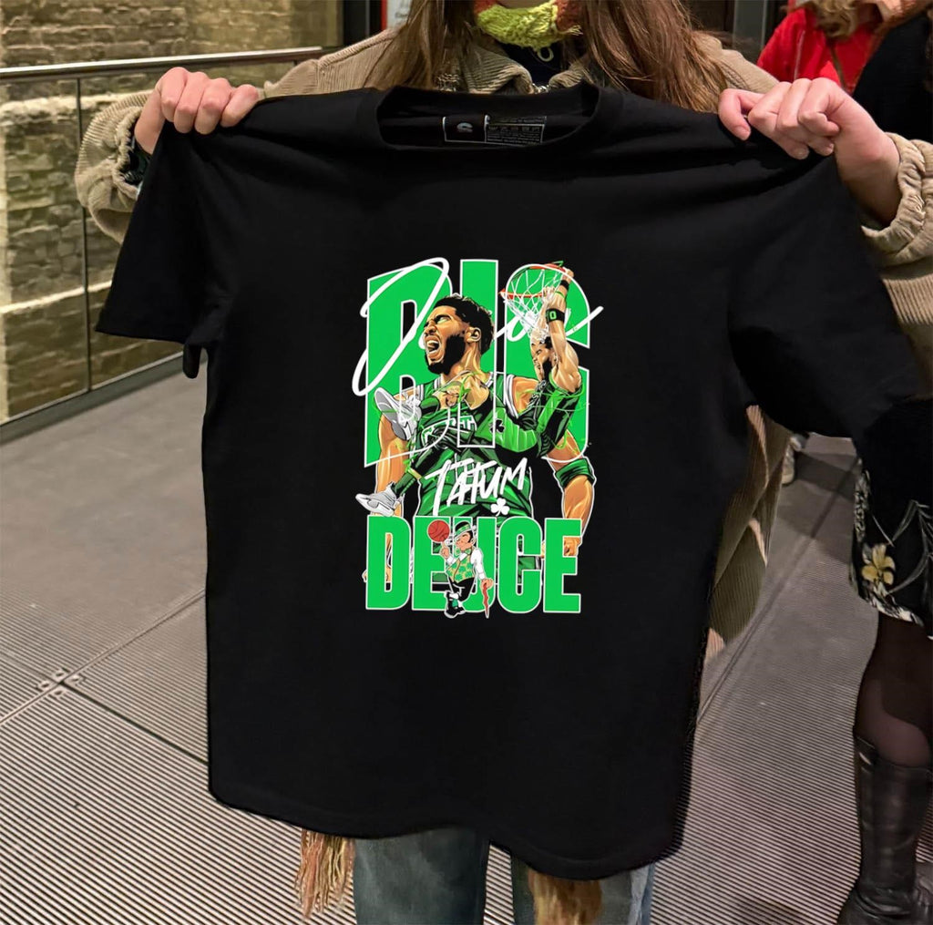 Big Deuce Jayson Tatum Boston Celtics Basketball Slam Dunk shirt