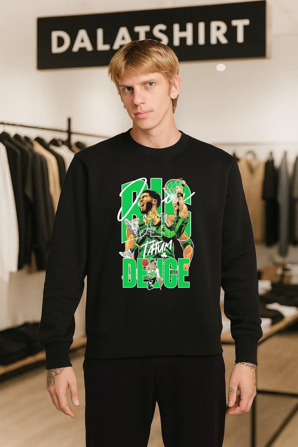 Big Deuce Jayson Tatum Boston Celtics Basketball Slam Dunk shirt