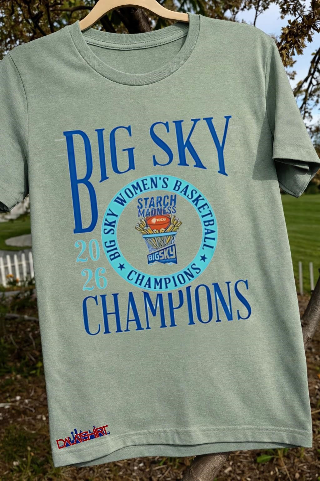 Big Sky Women’s Basketball 2026 Champions shirt