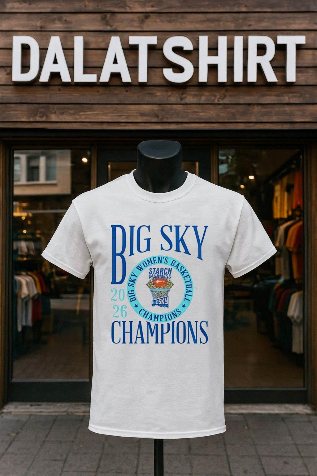 Big Sky Women’s Basketball 2026 Champions shirt