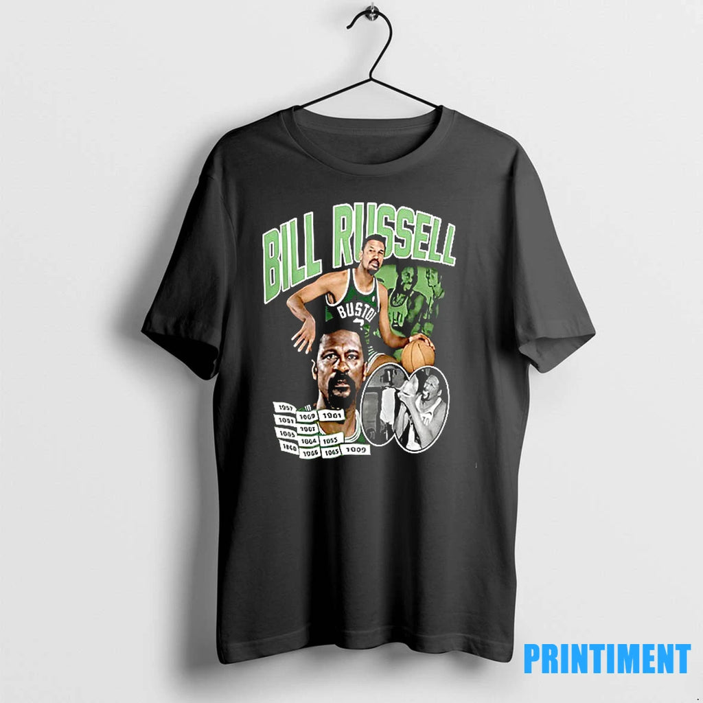 Bill Russell Boston Celtics Nba Finals Tshirts Sweater