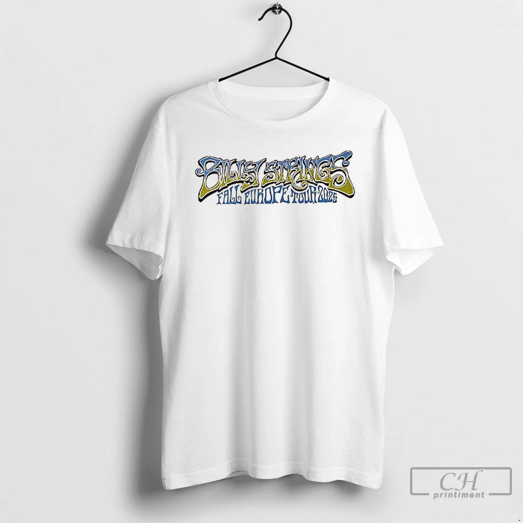 Billy Strings Fall Europe Tour 2025 X Grateful Dead Dates T Shirts
