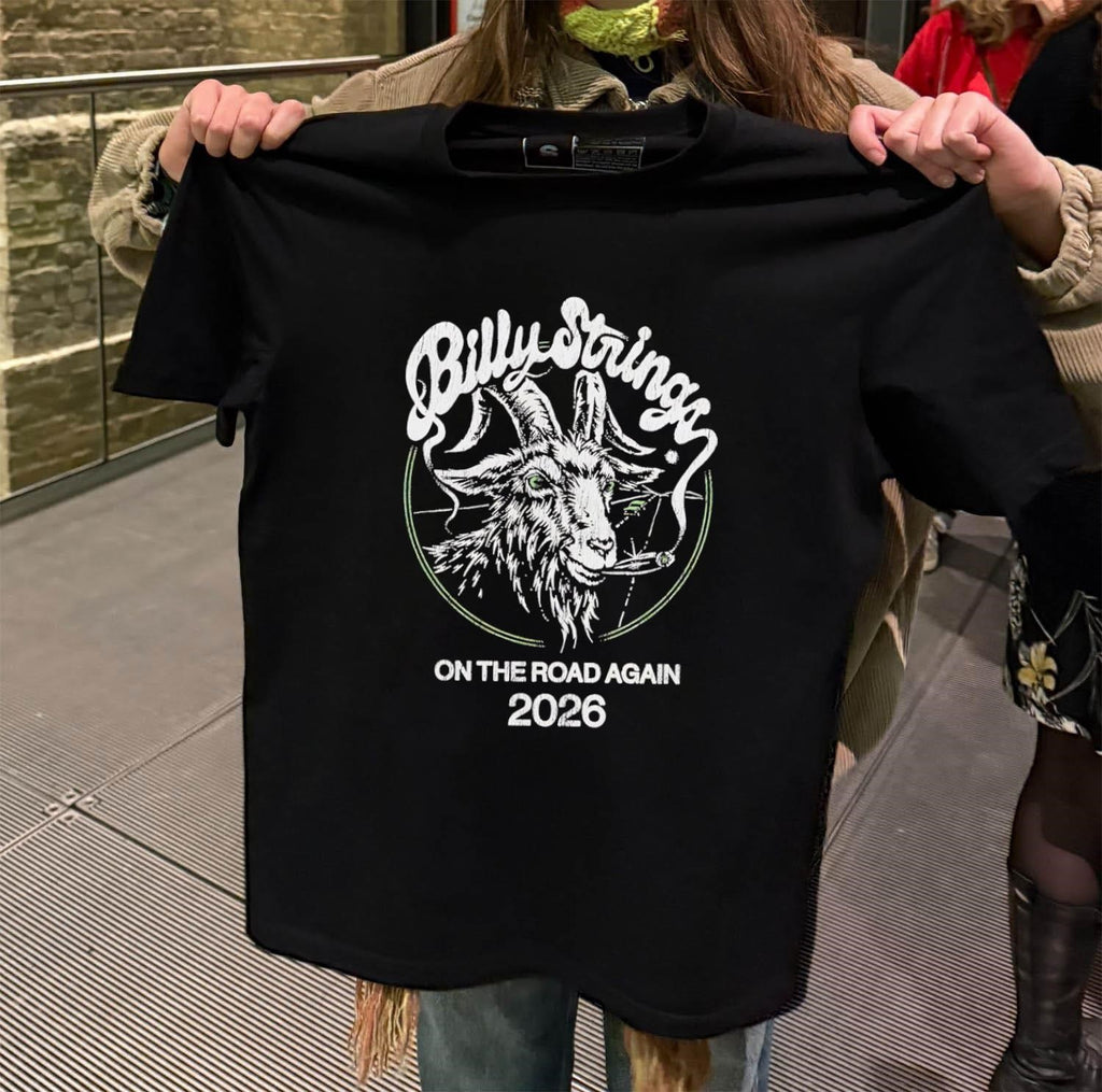 Billy Strings On The Road Again 2026 Goat Graphic shirt